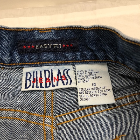 Vintage 90s Jeans Mom Jean Dark Wash Size 12 - Picture 9 of 9